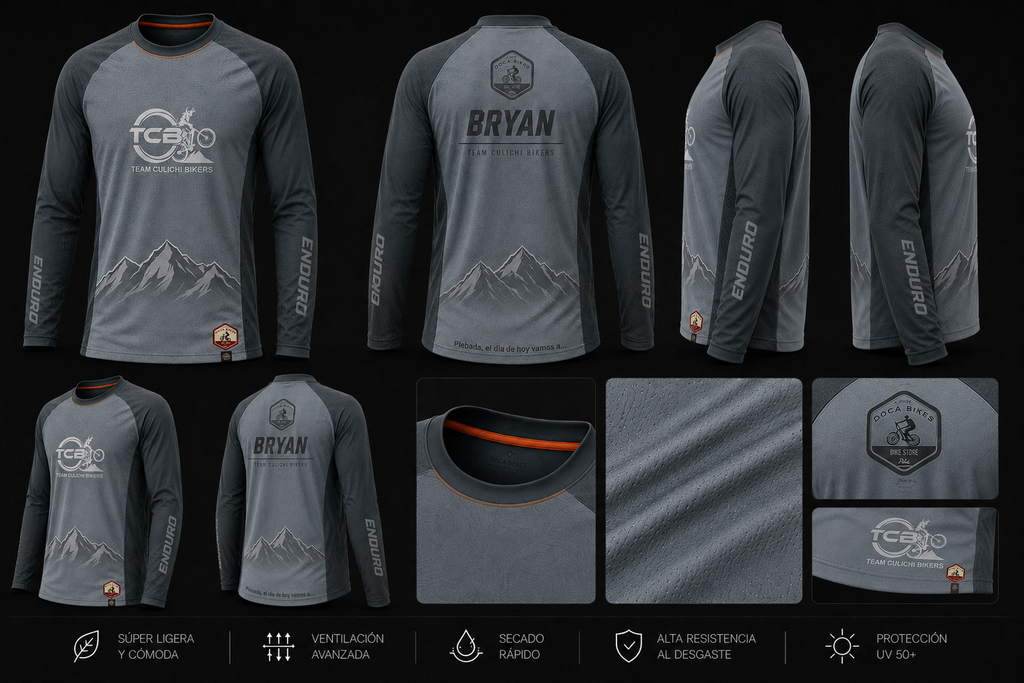 Culichi Bikers Jersey V2 — by Doca Bikes