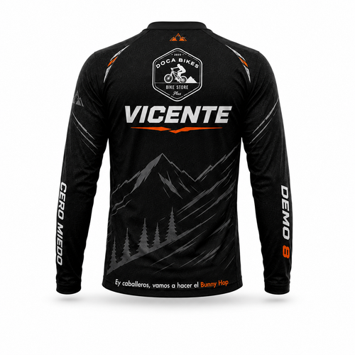 Playera Oficial VICENT MTB – First Edition